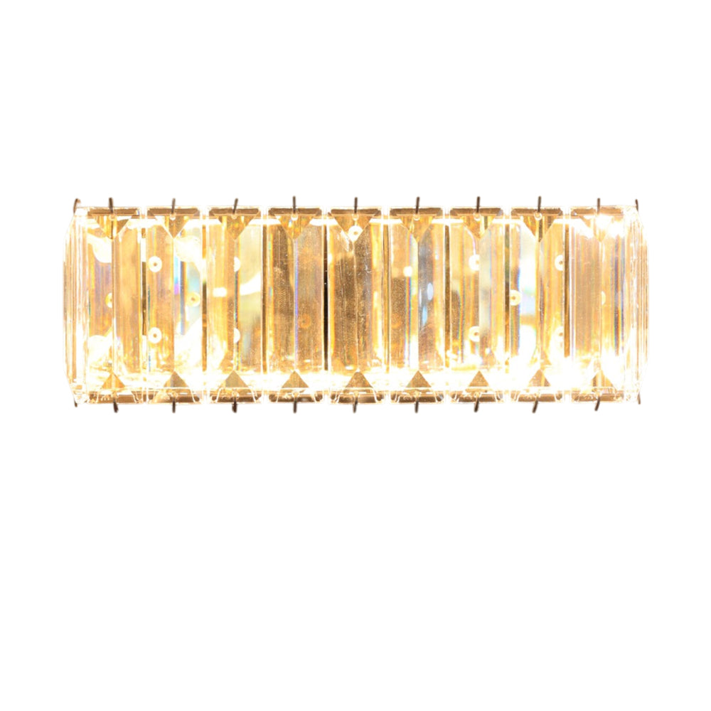 Beam Wall Lamp, LED, Stainless Steel, 22×8cm - Gold - ابليك شعاع، ليد، استانلس ستيل، 22×8 سم - ذهبي